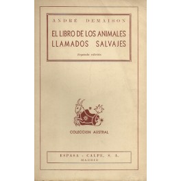 El Libro de los Animales llamados Salvajes