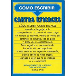 Cómo escribir cartas eficaces