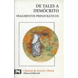 De Tales a Demócrito: Fragmentos Presocráticos