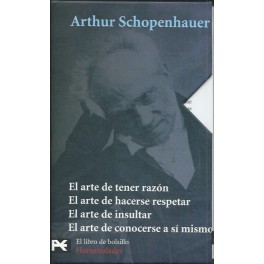 Arthur Schopenhauer - Estuche 4 vols -