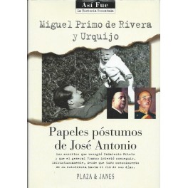 Papeles póstumos de José Antonio