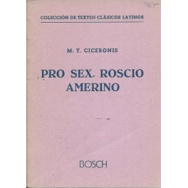Pro Sex. Roscio Amerino